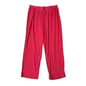Open Edit women’s ribbed soft lounge pants size L